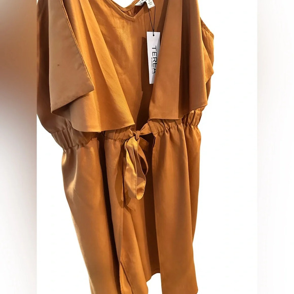 NWT TEREA Women's Elise Double Layer Mini Dress - Picture 6 of 10